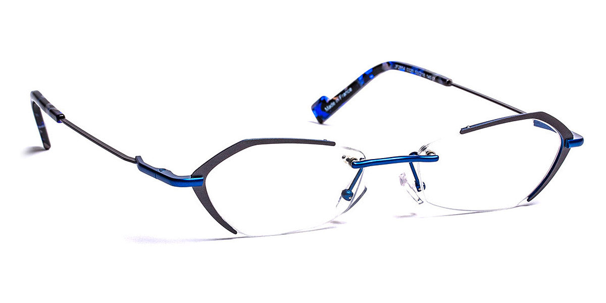 J.F. Rey® JF2854 JFR JF2854 0320 53 - 0320 Gray Mastic/Blue Eyeglasses