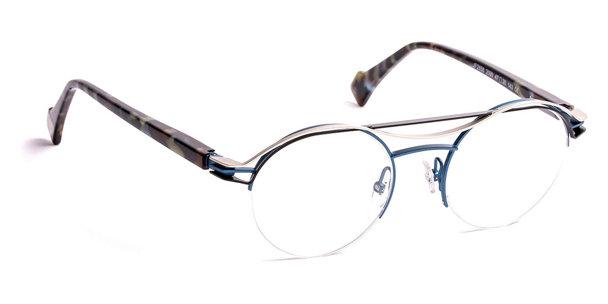 J.F. Rey® JF2858 JFR JF2858 2099 47 - 2099 Blue/Panache Eyeglasses