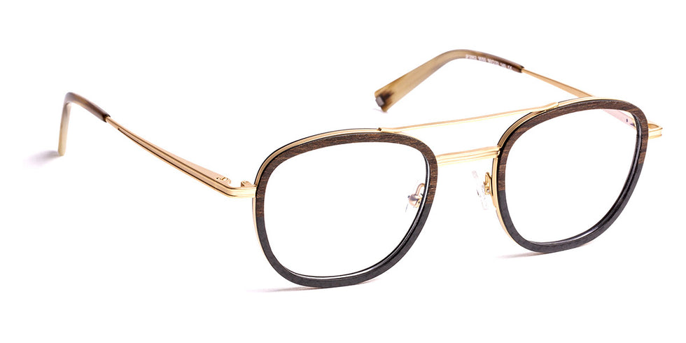 J.F. Rey® JF2862 JFR JF2862 9050 50 - 9050 Wood/Carbon/Gold Eyeglasses