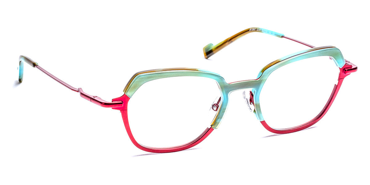J.F. Rey® JF2867 JFR JF2867 2235 52 - 2235 Green/Burgundy Eyeglasses