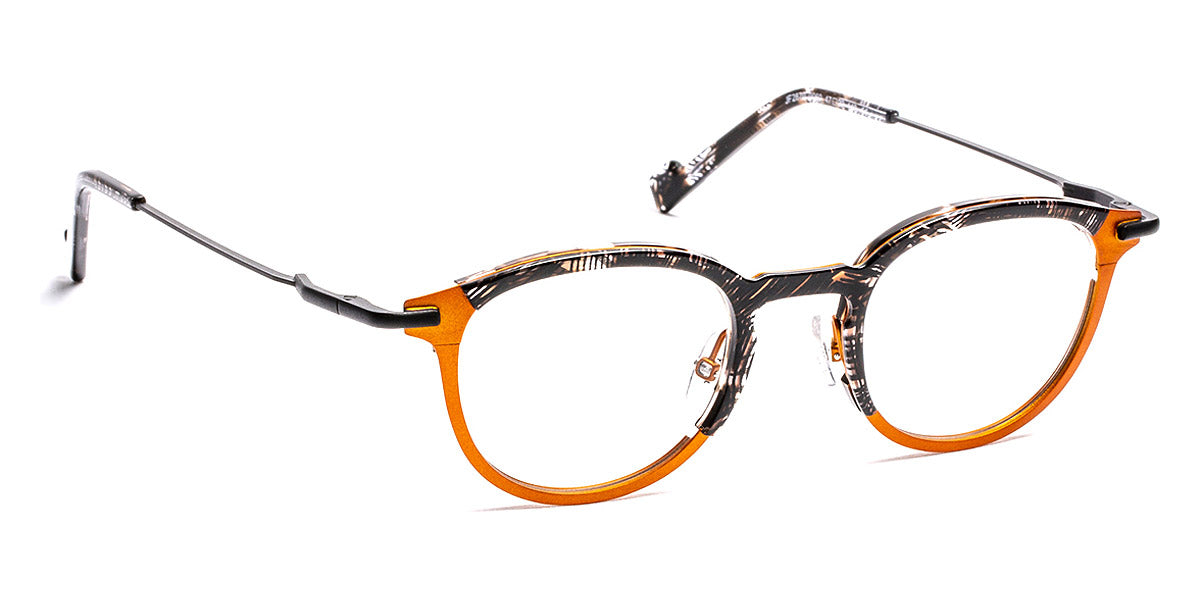 J.F. Rey® JF2870 JFR JF2870 0060 47 - 0060 Demi Black/Copper/Black Eyeglasses