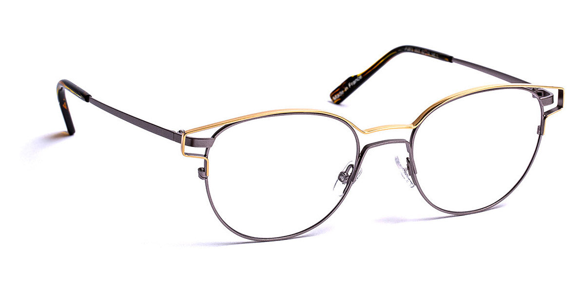 J.F. Rey® JF2872 JFR JF2872 5505 52 - 5505 Shiny Pink Gold/Ruthenium Eyeglasses