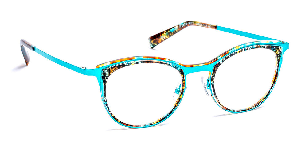 J.F. Rey® JF2873 JFR JF2873 9522 48 - 9522 Demi Turquoise Eyeglasses