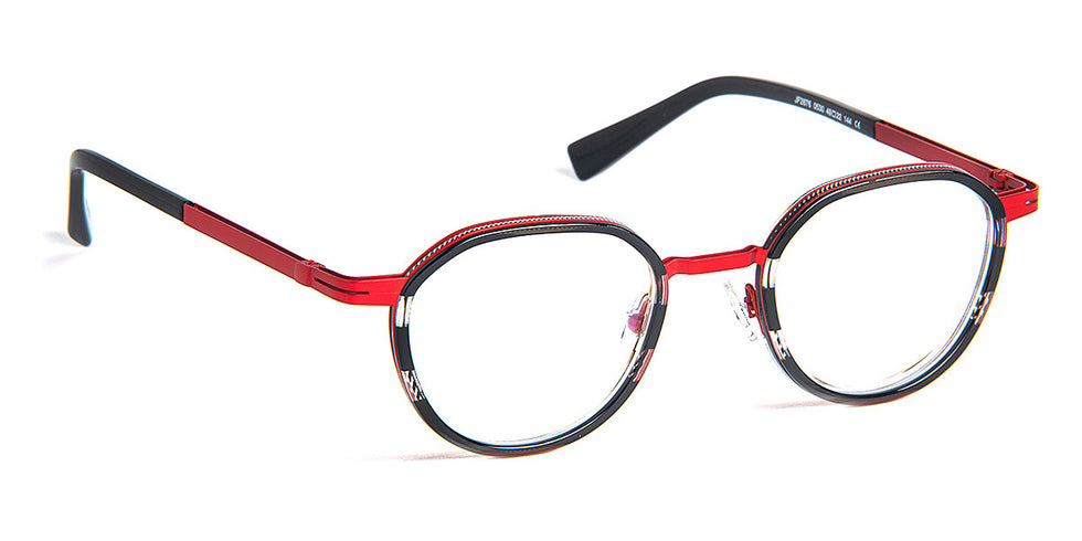 J.F. Rey® JF2876 JFR JF2876 0530 49 - 0530 Nice Black/Red Eyeglasses