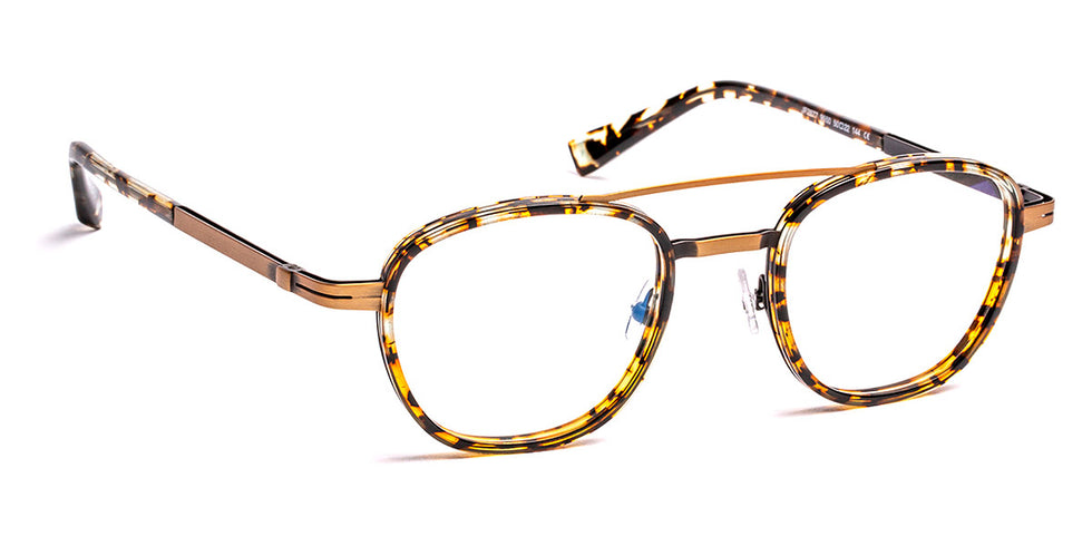 J.F. Rey® JF2877 JFR JF2877 9550 50 - 9550 Demi/Gold Eyeglasses