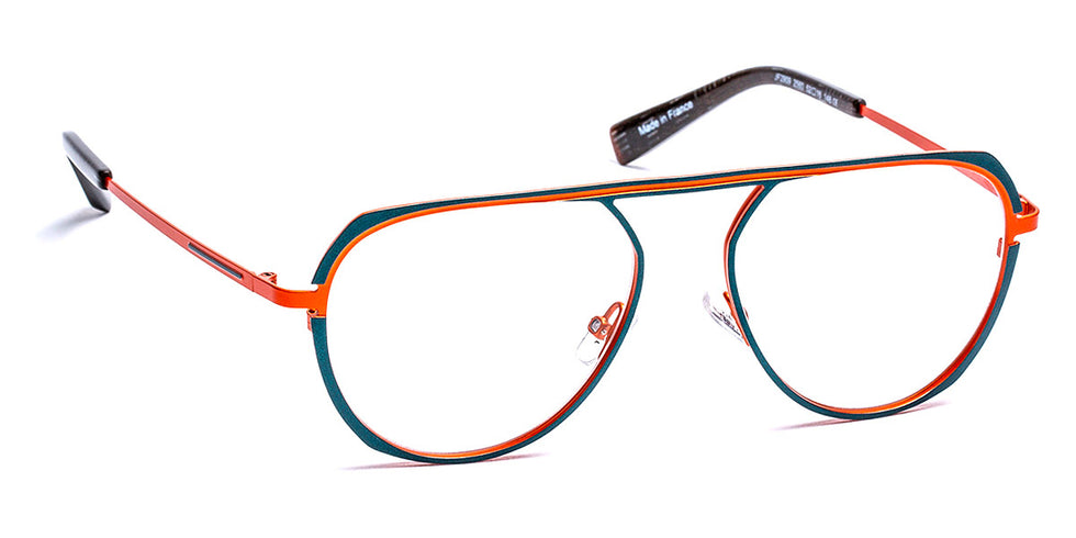 J.F. Rey® JF2909 JFR JF2909 2560 52 - 2560 Blue/Orange Eyeglasses