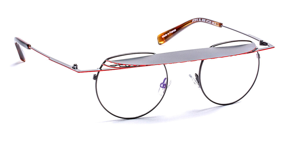 J.F. Rey® JF2910SL JFR JF2910SL 0030 47 - 0030 Black/Red Eyeglasses