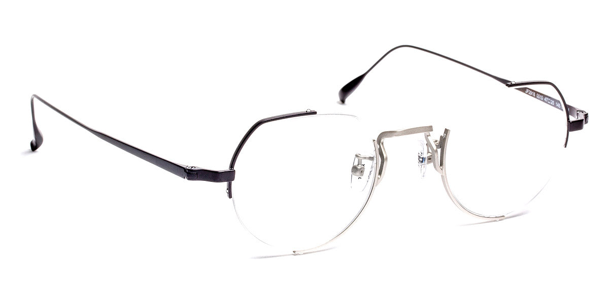 J.F. Rey® JF2918 JFR JF2918 0010 47 - 0010 Black/Silver Eyeglasses