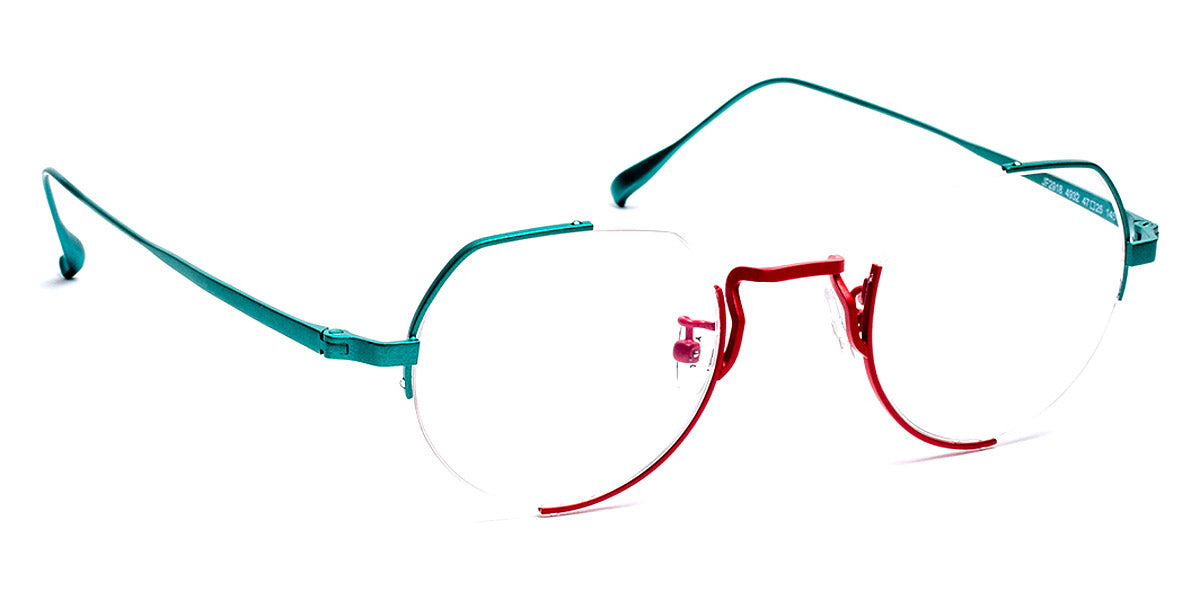 J.F. Rey® JF2918 JFR JF2918 4932 47 - 4932 Green/Raspberry Eyeglasses