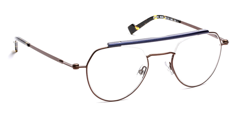 J.F. Rey® JF2939 JFR JF2939 9025 49 - 9025 Brown/Alu Top Blue Eyeglasses