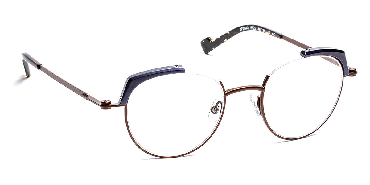 J.F. Rey® JF2940 JFR JF2940 5825 48 - 5825 Brown/Alu Top Blue Eyeglasses