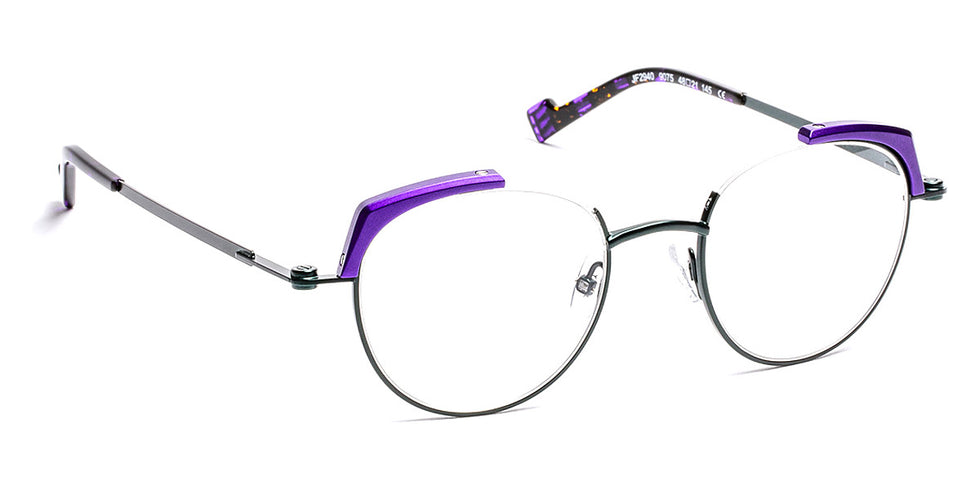 J.F. Rey® JF2940 JFR JF2940 9075 48 - 9075 Blue/Alu Top Brown Eyeglasses