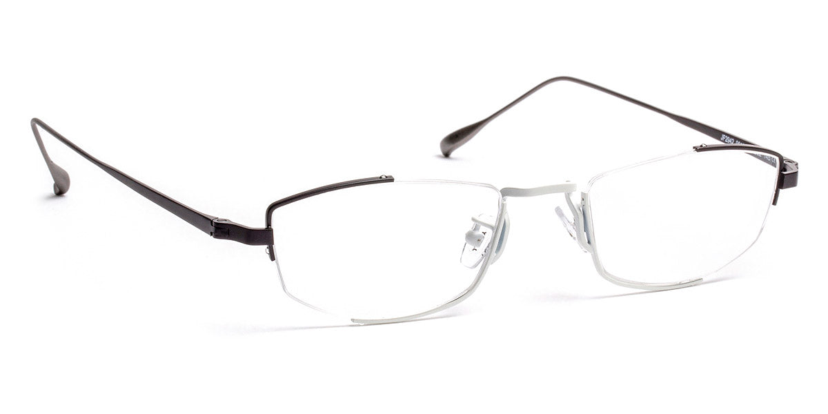J.F. Rey® JF2942 JFR JF2942 0010 52 - 0010 Matte Black/White Eyeglasses