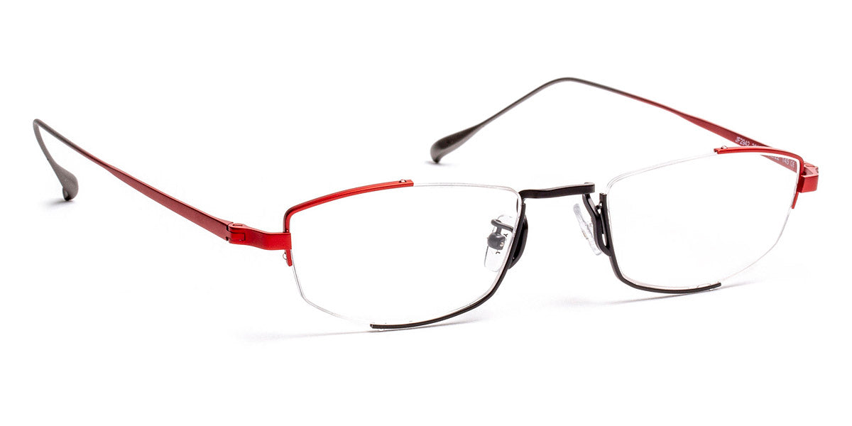 J.F. Rey® JF2942 JFR JF2942 3000 52 - 3000 Rouge/Noir Satin Eyeglasses