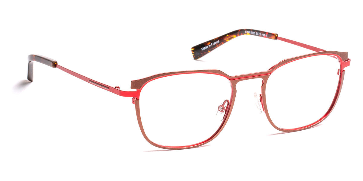 J.F. Rey® JF2948 JFR JF2948 9030 52 - 9030 Brown/Red Eyeglasses