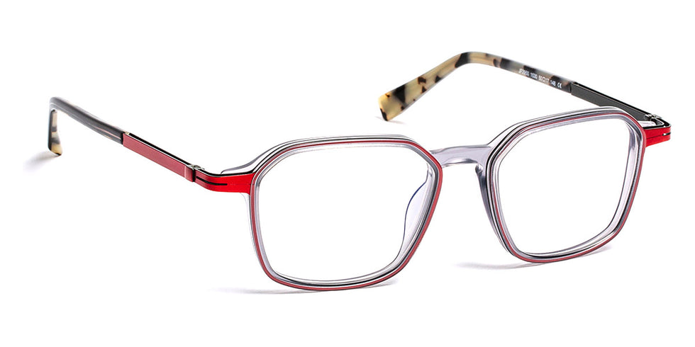 J.F. Rey® JF2950 JFR JF2950 1530 50 - 1530 Gray/Demi/Red/Gunmetal Eyeglasses