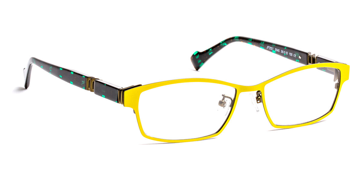J.F. Rey® JF2951 JFR JF2951 5045 56 - 5045 Yellow/Khaki Eyeglasses
