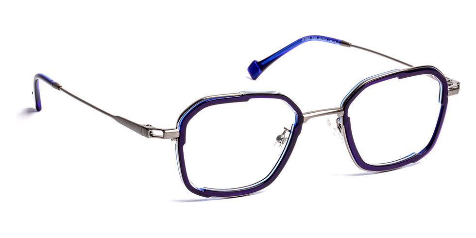 J.F. Rey® JF2953 JFR JF2953 2005 49 - 2005 Blue/Ruthenium Eyeglasses