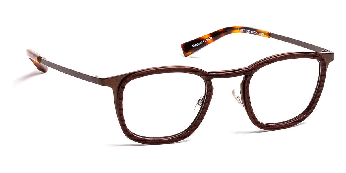 J.F. Rey® JF2957 JFR JF2957 9090 46 - 9090 Brown Eyeglasses