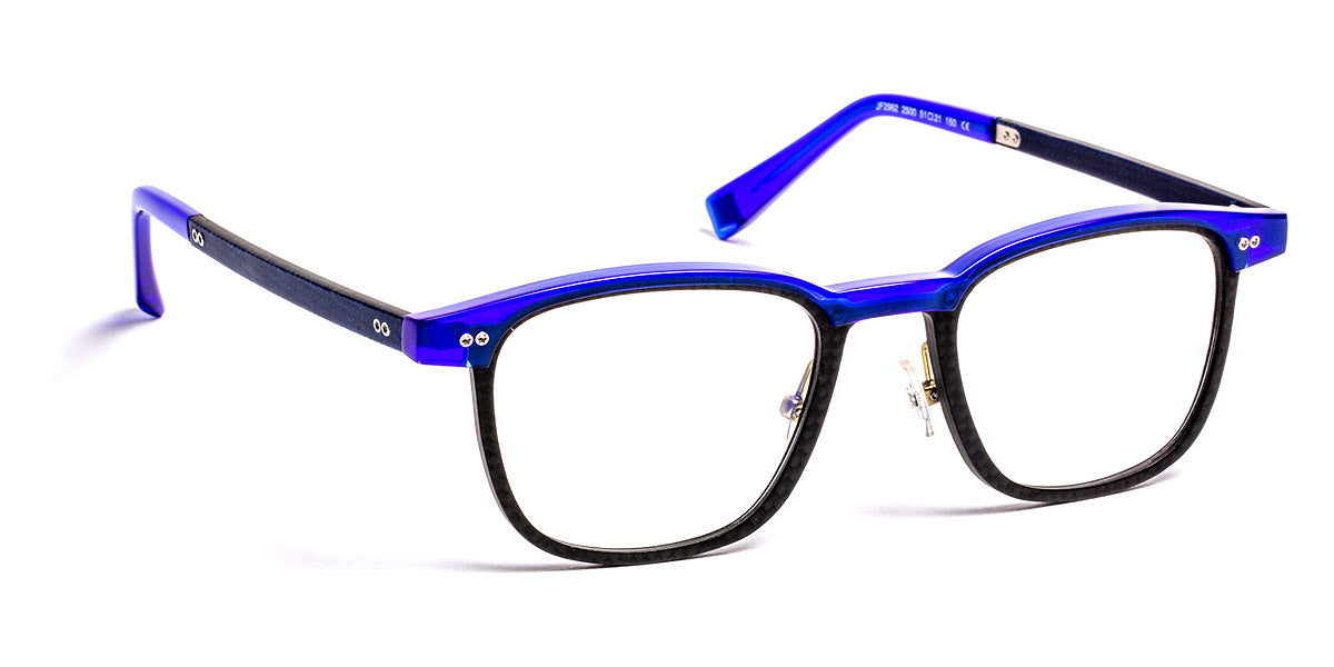 J.F. Rey® JF2962 JFR JF2962 2500 51 - 2500 Blue/Carbon/Fiber Glass Blue Eyeglasses