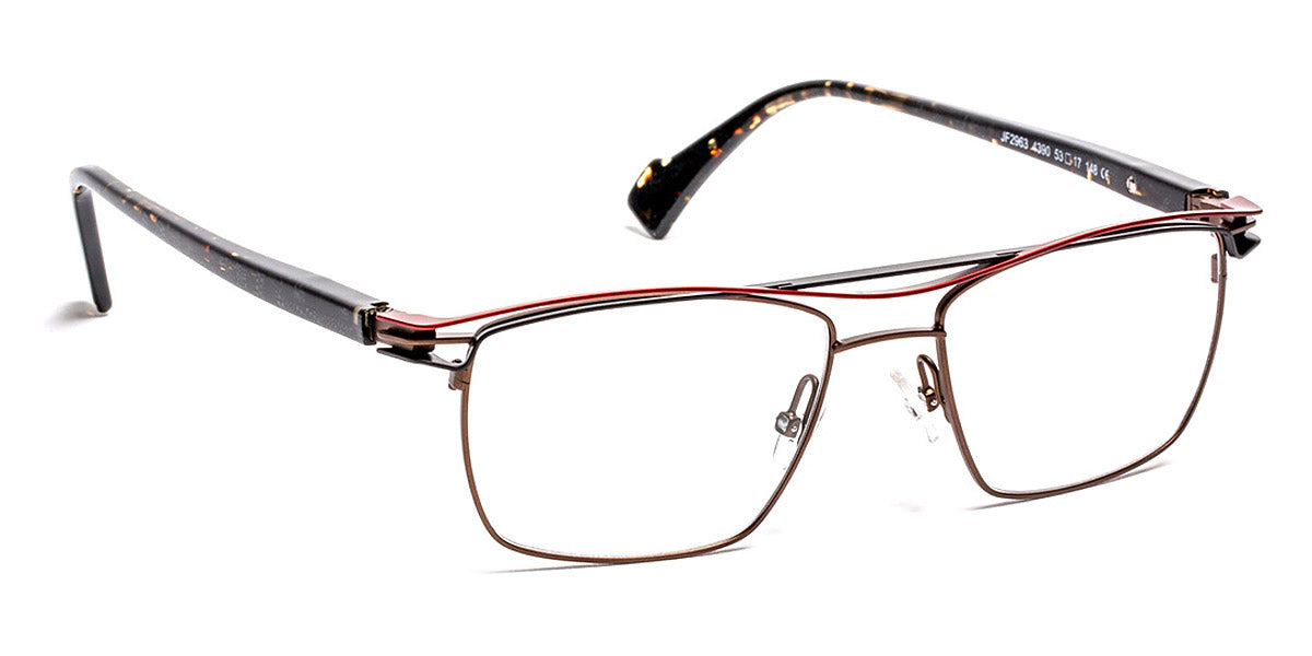 J.F. Rey® JF2963 JFR JF2963 4390 53 - 4390 Khaki/Red/Black Eyeglasses