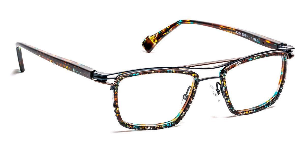 J.F. Rey® JF2964 JFR JF2964 2005 51 - 2005 Blue/Mole Eyeglasses