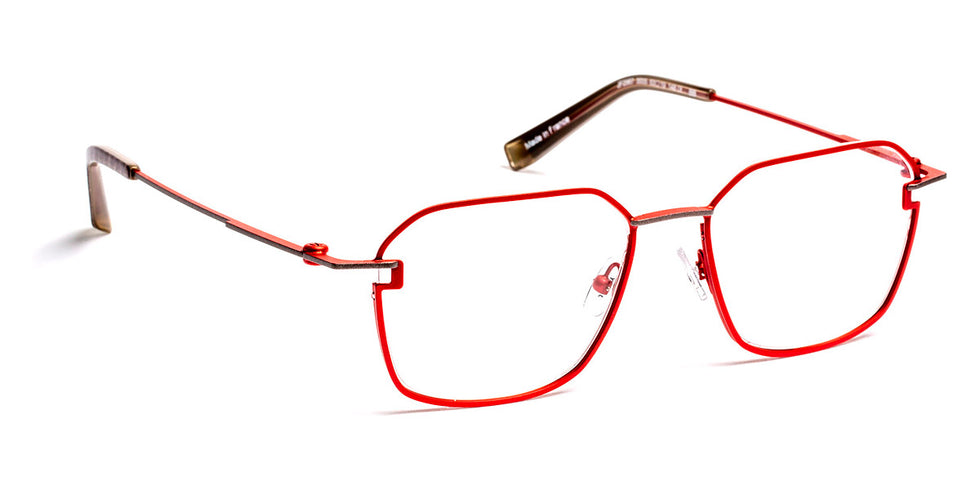 J.F. Rey® JF2967 JFR JF2967 3005 53 - 3005 Red/Gray Eyeglasses
