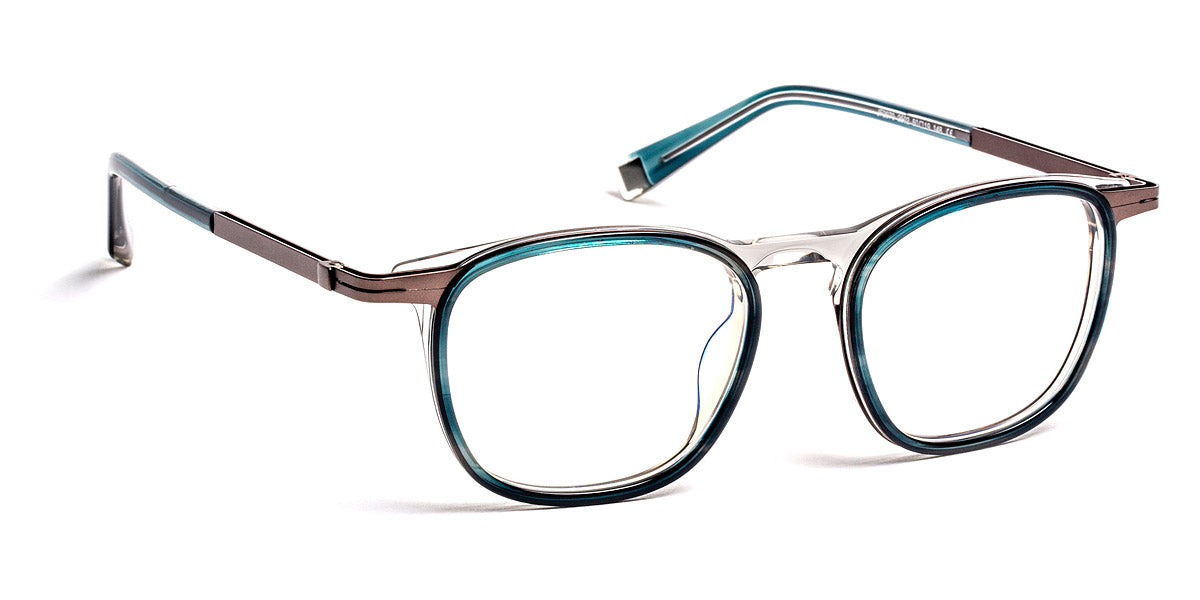 J.F. Rey® JF2970 JFR JF2970 2502 50 - 2502 Blue/Gunmetal Eyeglasses