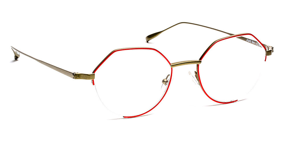 J.F. Rey® JF2975 JFR JF2975 3045 51 - 3045 Red/Khaki Eyeglasses