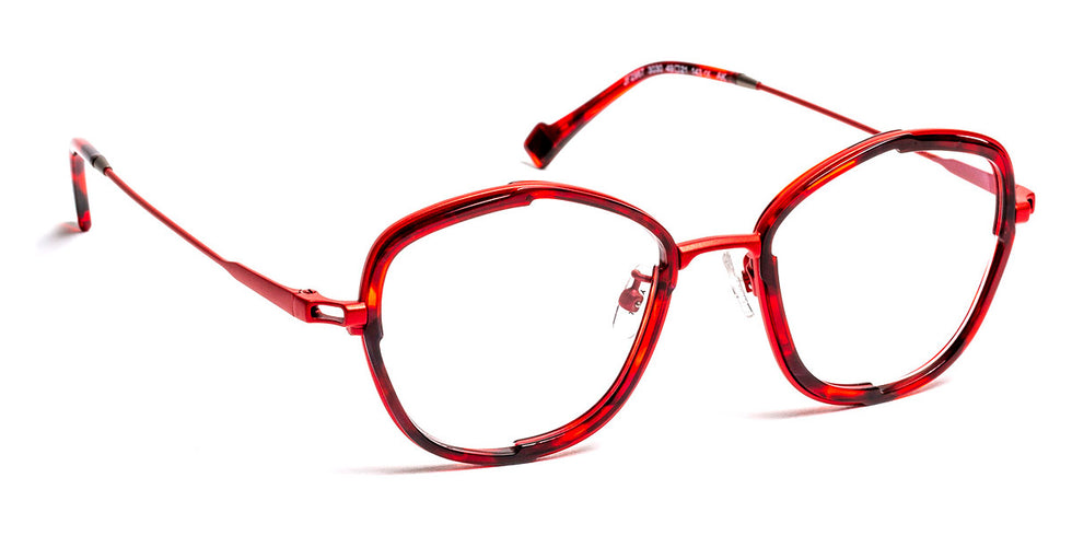 J.F. Rey® JF2987 JFR JF2987 3030 49 - 3030 Red Burlat Eyeglasses