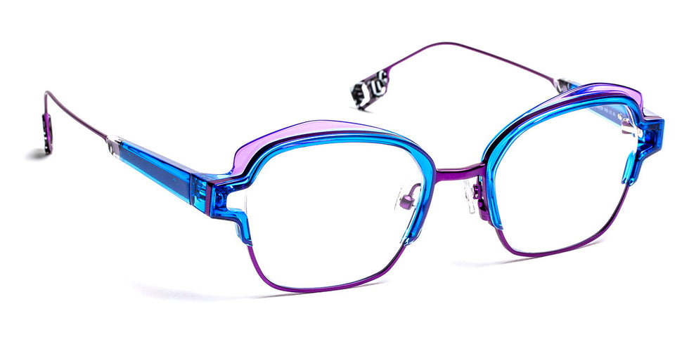 J.F. Rey® JF2992 JFR JF2992 2070 50 - 2070 Blue/Purple/Fuchsia Eyeglasses