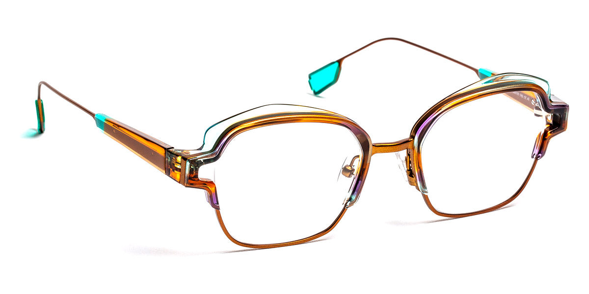 J.F. Rey® JF2992 JFR JF2992 9040 50 - 9040 Brown/Light Green Eyeglasses