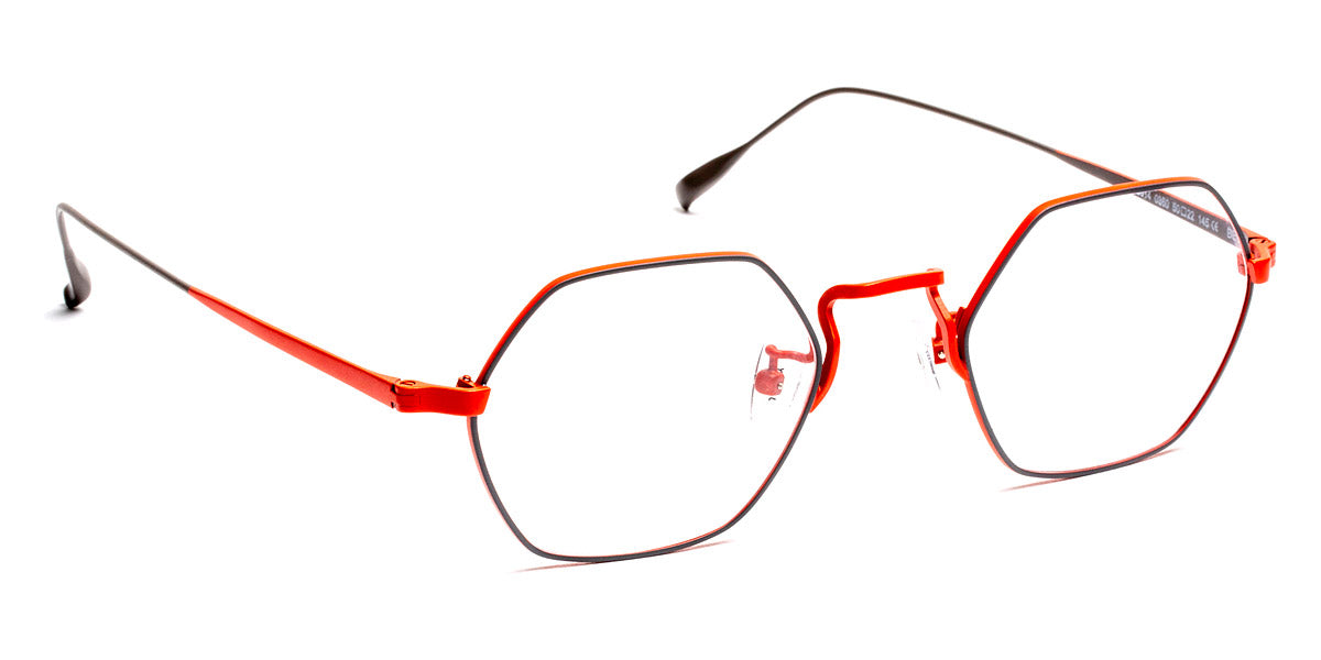 J.F. Rey® JF3014 JFR JF3014 0360 50 - 0360 Elephant Gray/Coral Eyeglasses