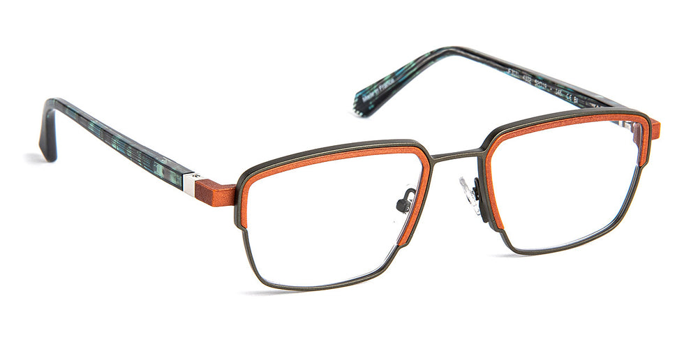 J.F. Rey® JF3031 JFR JF3031 4332 52 - 4332 Khaki/Cognac Eyeglasses