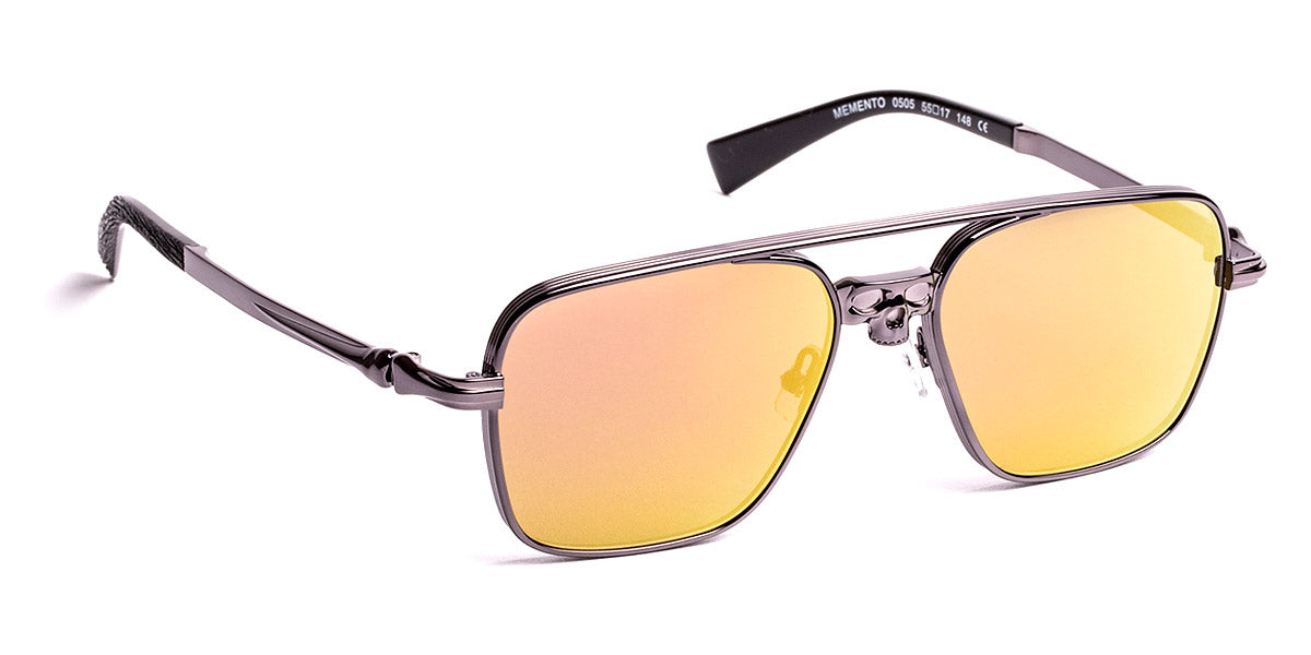J.F. Rey® Memento Sun JFR Memento Sun 0505 55 - 0505 Shiny Gunmetal Sunglasses