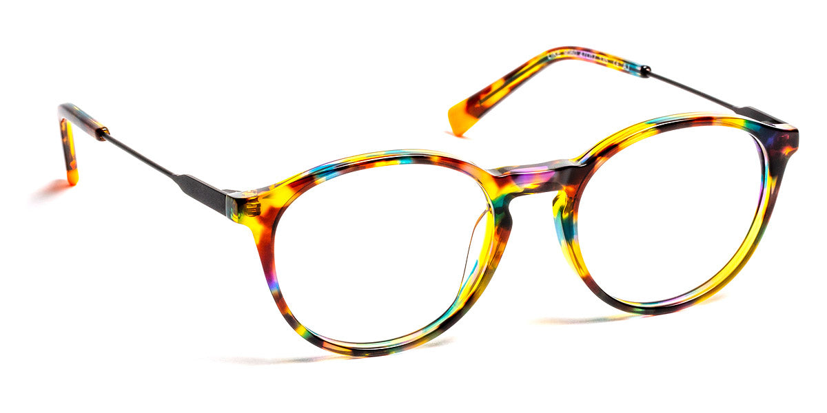 J.F. Rey® Like Kids JFR Like Kids 9060 47 - 9060 Demi Yellow/Satin Black Eyeglasses