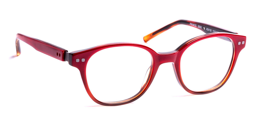 J.F. Rey® Prince JFR Prince 3090 45 - 3090 Red/Demi Eyeglasses