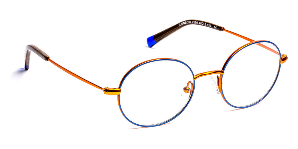J.F. Rey® Rainbow JFR Rainbow 2590 46 - 2590 Blue/Brown Eyeglasses