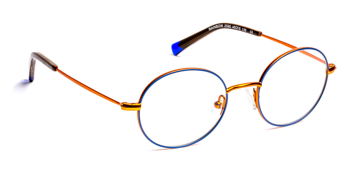 J.F. Rey® Rainbow JFR Rainbow 2590 46 - 2590 Blue/Brown Eyeglasses