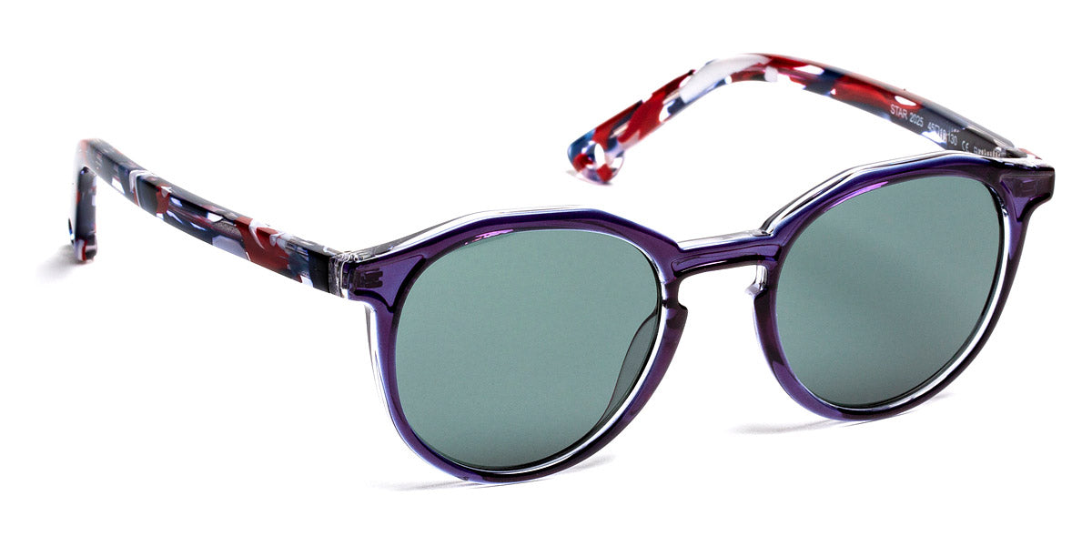 J.F. Rey® Star JFR Star 2025 45 - 2025 Navy/White/Blue/Red Sunglasses