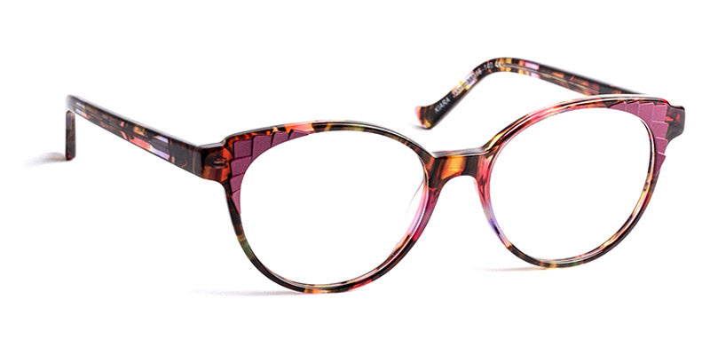 J.F. Rey® Kiara JFR Kiara 3537 51 - 3537 Burgundy Demi/Cherry Eyeglasses