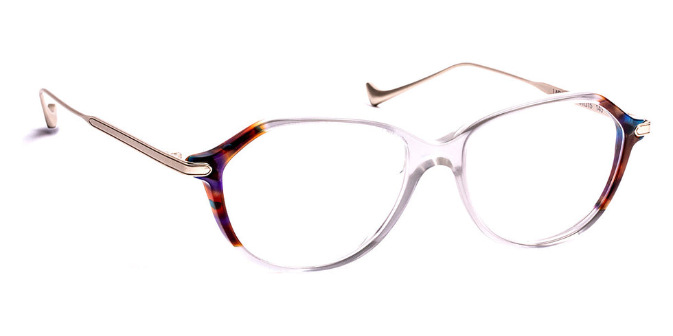 J.F. Rey® Lara JFR Lara 4570 51 - 4570 Khaki Iridescent/Bali Multicolor Eyeglasses