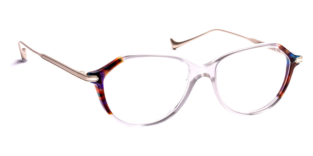 J.F. Rey® Lara JFR Lara 4570 51 - 4570 Khaki Iridescent/Bali Multicolor Eyeglasses