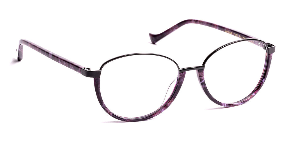 J.F. Rey® Moove JFR Moove 7900 51 - 7900 Purple/Shiny Black Eyeglasses