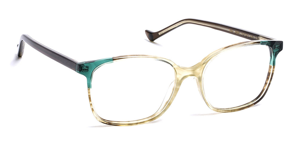 J.F. Rey® Oia JFR Oia 4090 51 - 4090 Green/Demi Eyeglasses