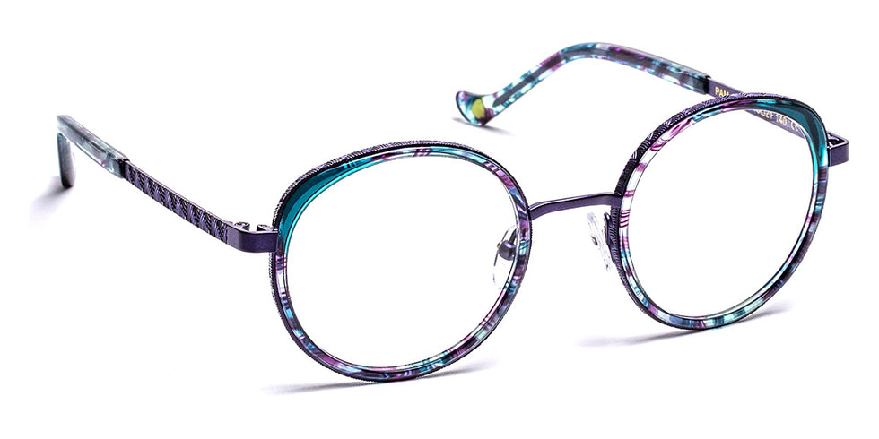 J.F. Rey® Pam JFR Pam 2025 48 - 2025 Demi Blue/Green/Navy Eyeglasses