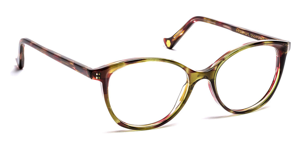 J.F. Rey® Pise JFR Pise 4075 50 - 4075 Green/Plum Eyeglasses
