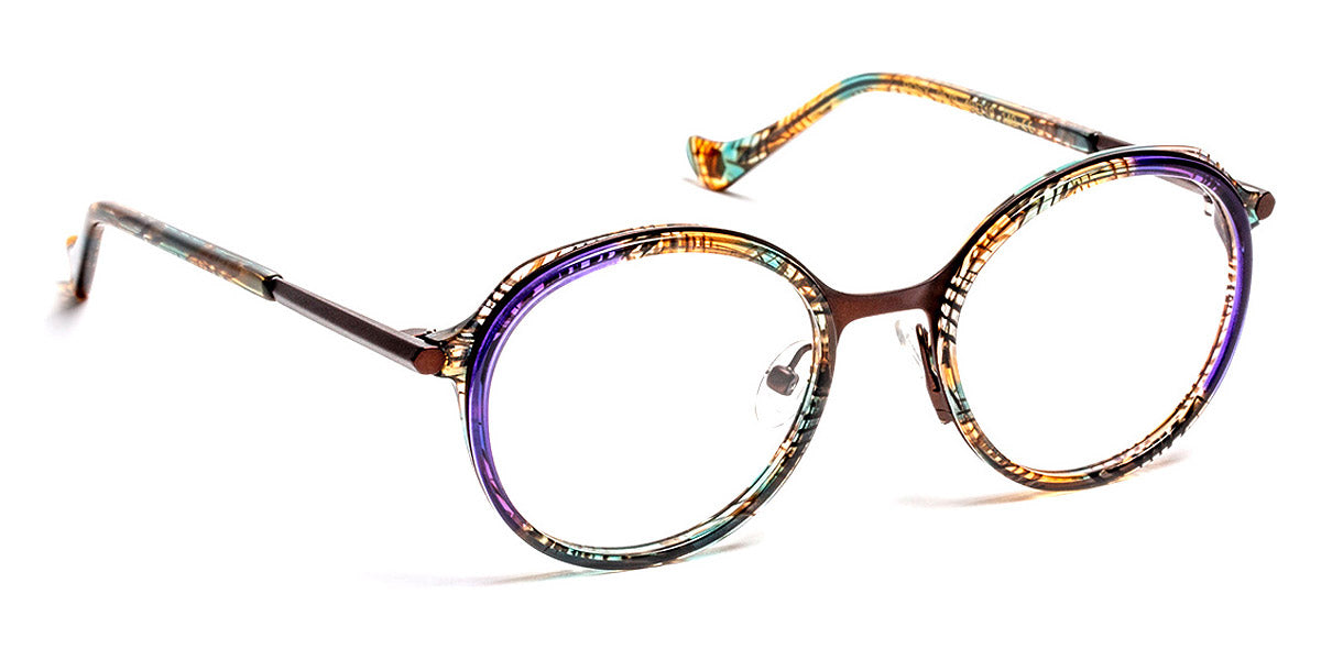 J.F. Rey® Rosy JFR Rosy 9570 49 - 9570 Demi/Purple/Brown Eyeglasses