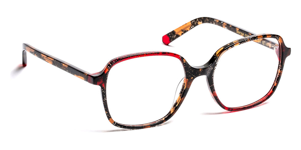 J.F. Rey® Simona JFR Simona 0130 53 - 0130 Demi Black/Red Eyeglasses