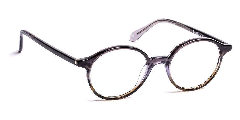 J.F. Rey® PA069 JFR PA069 0510 46 - 0510 Gray/Jungle Black/White Eyeglasses